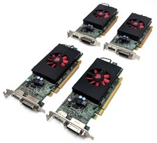 Lot of 4 Dell AMD Radeon HD 8570 1GB DDR3 DVI DP Low Profile Video Card 0YT0RH