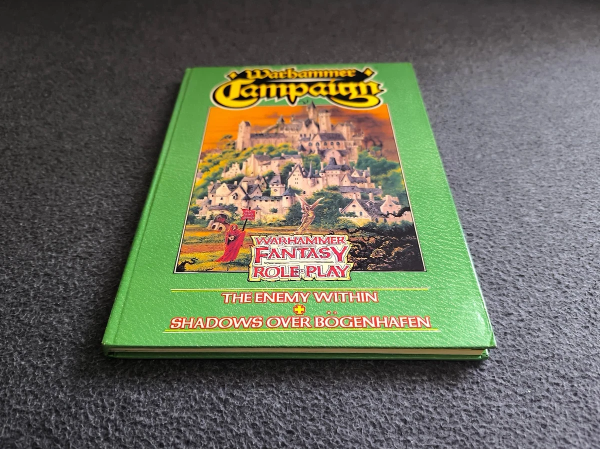 Warhammer Campaign Warhammer Fantasy Roleplay WFRP 1E VG+/EX Uncut