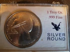 Protectors of The Sea US Navy Desert Storm Coin 1 Troy Oz .999 Fine Silver Round