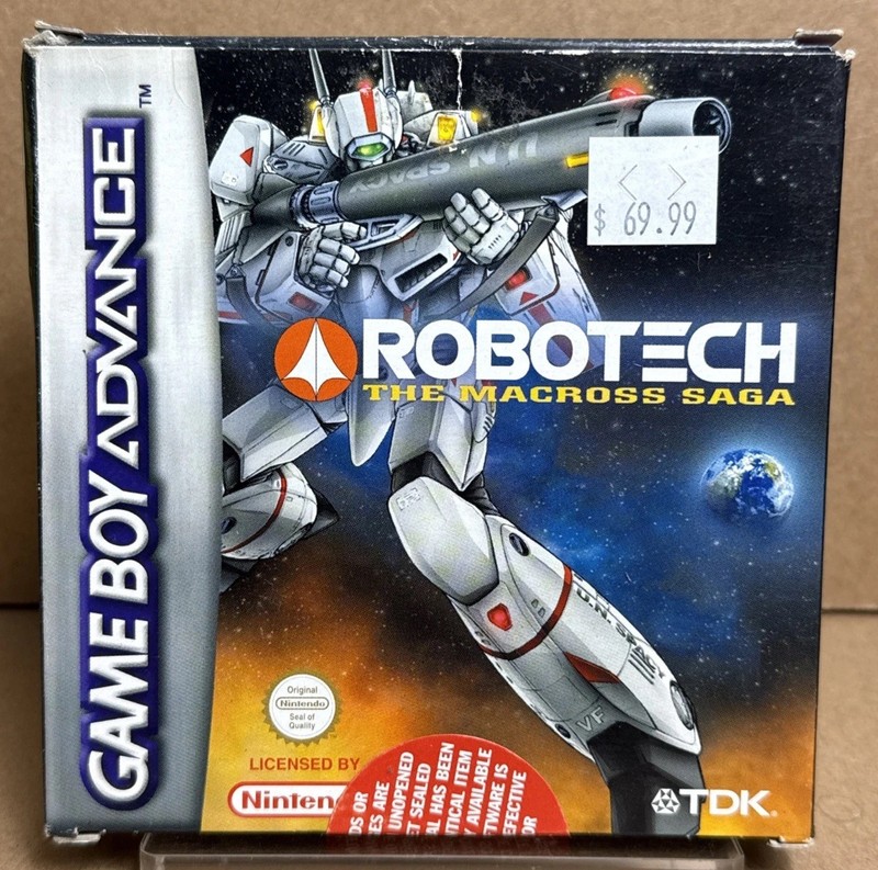 Robotech: The Macross Saga (Nintendo Game Boy Advance, 2002) Complete