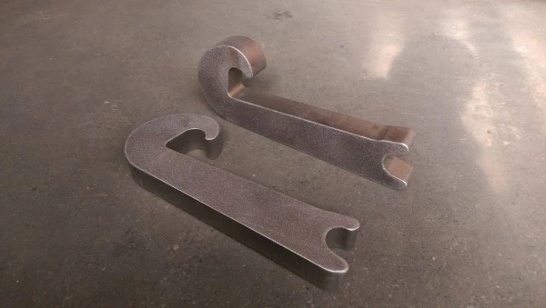 HINKEN Koppelhaken Frontlader Radlader Anschweißkonsole für Stoll Frontlader