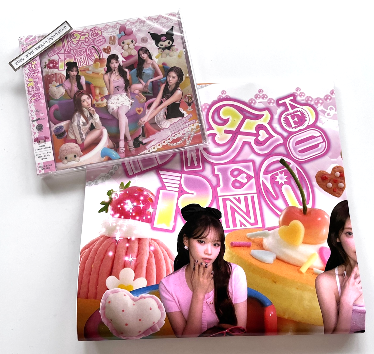 LE SSERAFIM DIFFERENT My Melody & Kuromi ver. CD + Photocards +