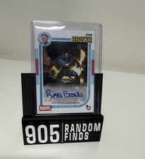 2026 Topps Brooklyn Marvel Captain America Ryan Brown Comic Creator Auto #/75