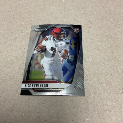 2025 Panini Prizm Draft Pick Seattle Seahawks Nick Emmanwori Rookie Card