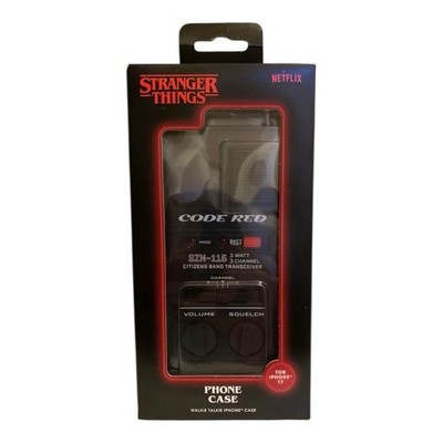 Stranger Things iPhone 17 Walkie Talkie Phone Case New Sealed