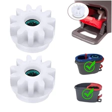 YWSH 2 Pack Spin Mop Bucket Gear Easy Mop Pedal Broom Bearing Gears Repair Co