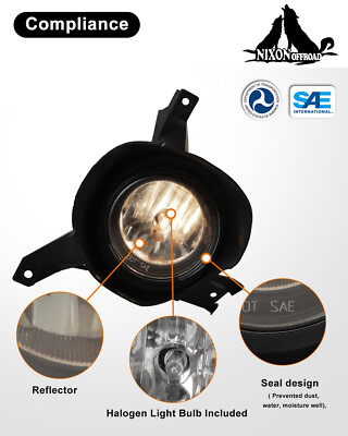 Evan-Fischer Fog Light Cover For 2002-2005 Ford Explorer – Front Right Outer, Primed, Direct Fit