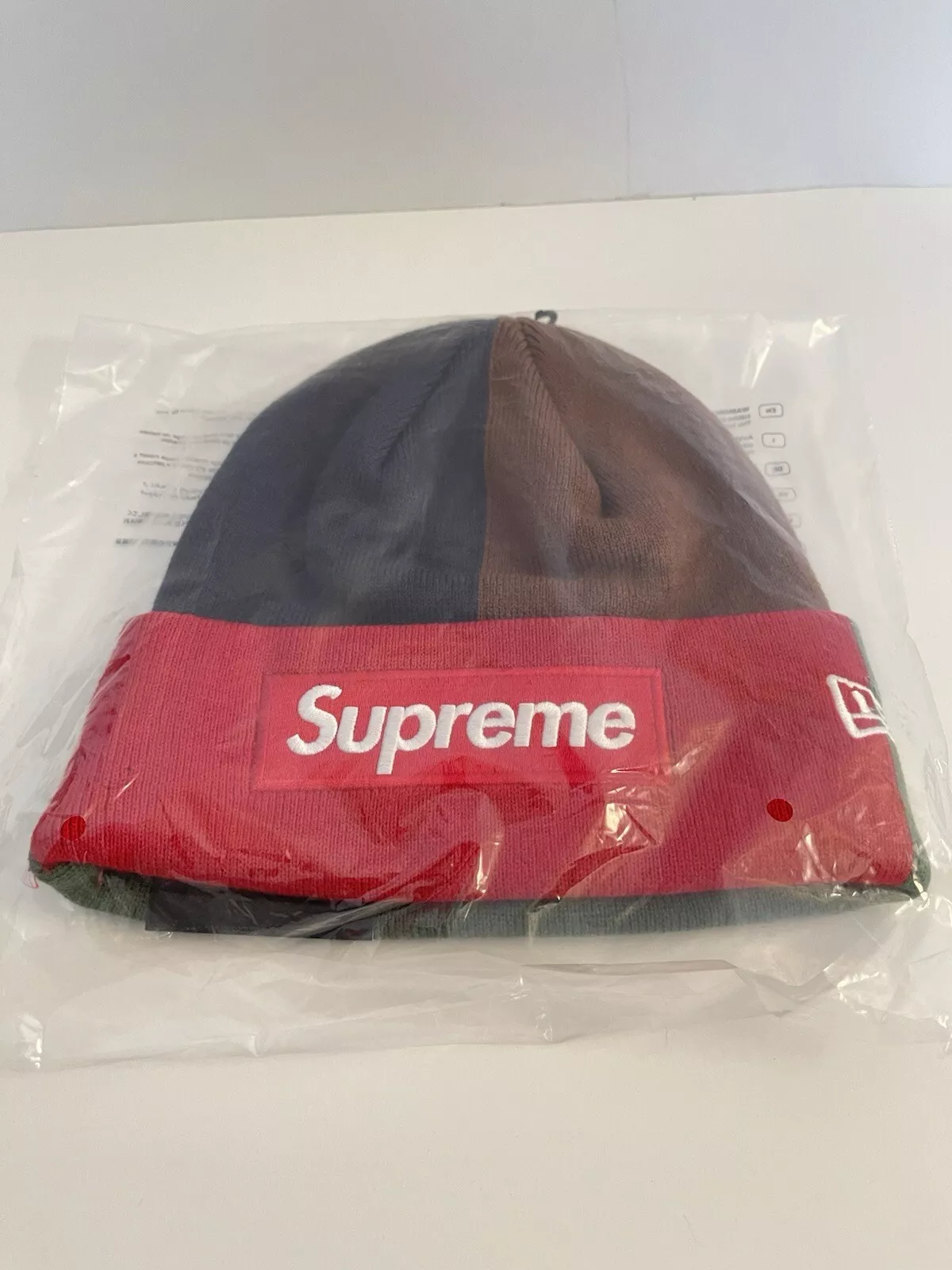 Bonnet Supreme New Era Box Logo Multicolore