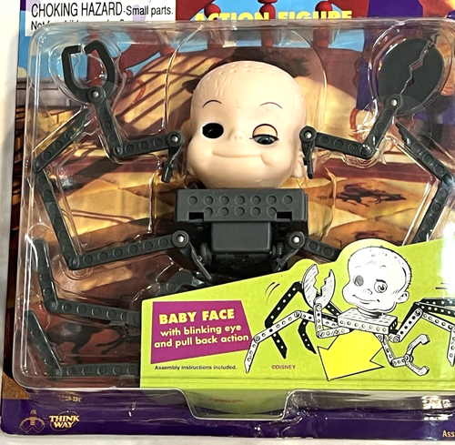 Thinkway Disney Toy Story BABY FACE WITH BLINKING EYE Action Figure ~ 1995 ~ NIP - Picture 2 of 4