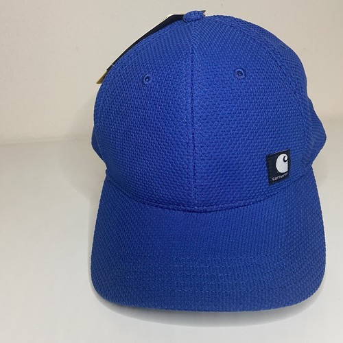 Carhartt Workflex Hat Cap Mens L/XL Blue Work Moisture Wicking Flex Fit Fitted - Picture 2 of 10