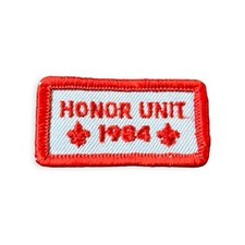 Boy Scout Patch BSA Honor Unit 1984 Collectible Boy Scouts Of America