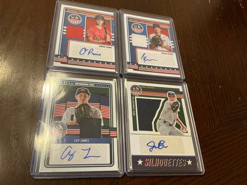 2023 USA Stars & Stripes Patch Auto LOT Kuhns Paino Coy James Jake Brown /200 - Picture 1 of 2
