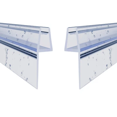 WITEN&NOCK 2er SET extra langer Duschdichtung Ersatzdichtung Wasserabweiser Schwallschutz