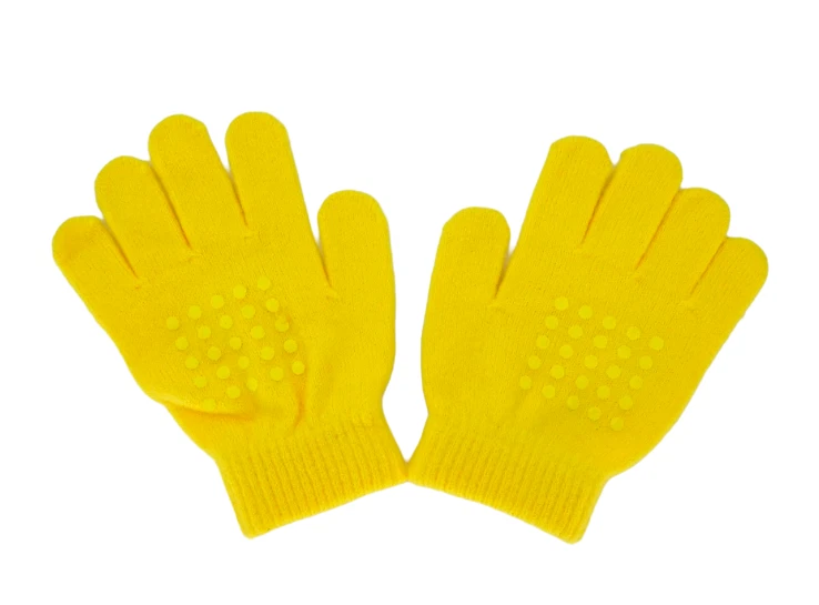 Yellow sales gloves winter