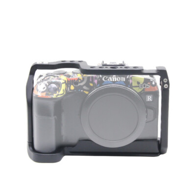 Alu Video Rig Stabilizer Cage Frame Cold Shoe Mount Case for