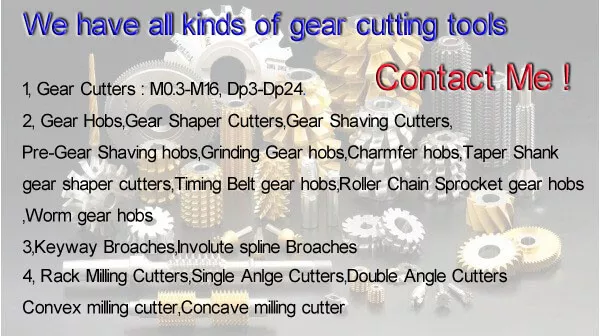 1pcs Dp3 14-1/2 degree HSS 2# 14-16 T Involute Gear Cutters No.2 Dp3 Gear  Cutter