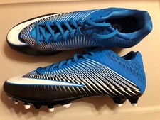 NIKE VAPOR SPEED II LOW TD MENS FOOTBALL CLEATS SIZE 13.5 BLUE WHITE 846805-005