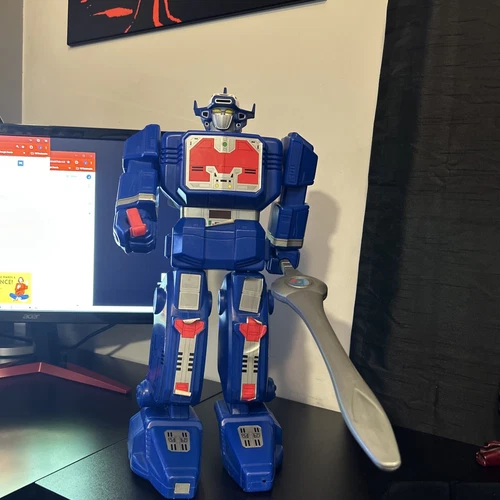 Power Rangers Megazord In Space 18" Jumbo Action Figure Astro Vintage