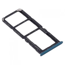 Plateau SIM Compatible Pour Realme 5 Pro Vert Cristal Verte Carte SD Latéral