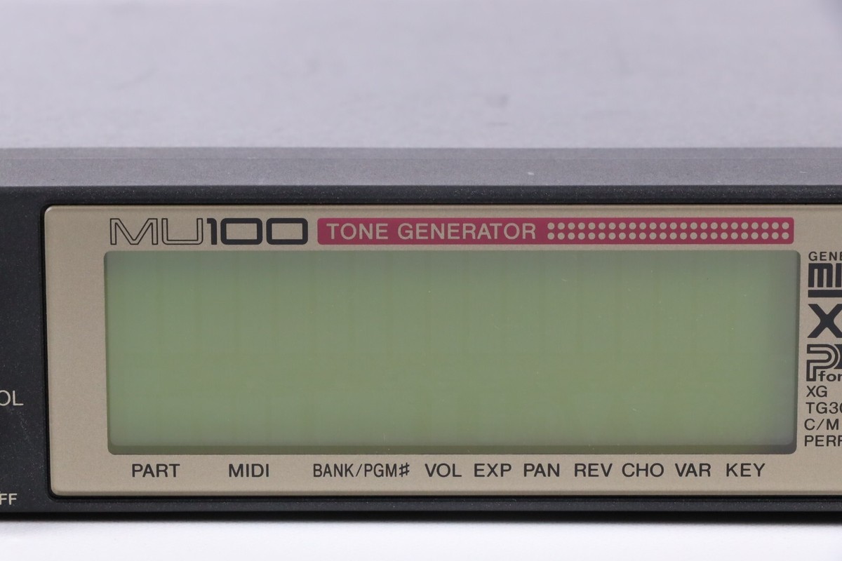 Yamaha MU100 Tone Generator XG Sound Module Synth New