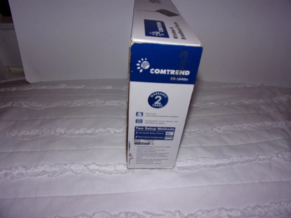 Comtrend ER-5840n 150 Mbps 4-Port 10/100 Wireless N Router (ER5840N) New - Image 3 of 4