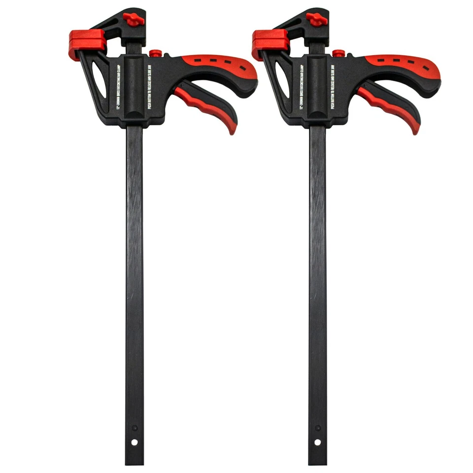 2 Einhandzwinge 300 mm Schnellspannzwinge Klemmzwinge Spannzwinge Zwingen - Bild 1 von 4