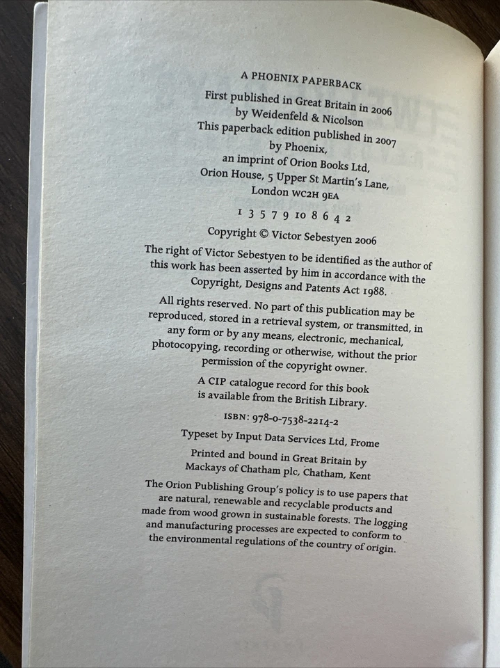 Twelve Days: Revolution 1956. How the Hungaria... by Sebestyen, Victor Paperback - Image 3 of 4