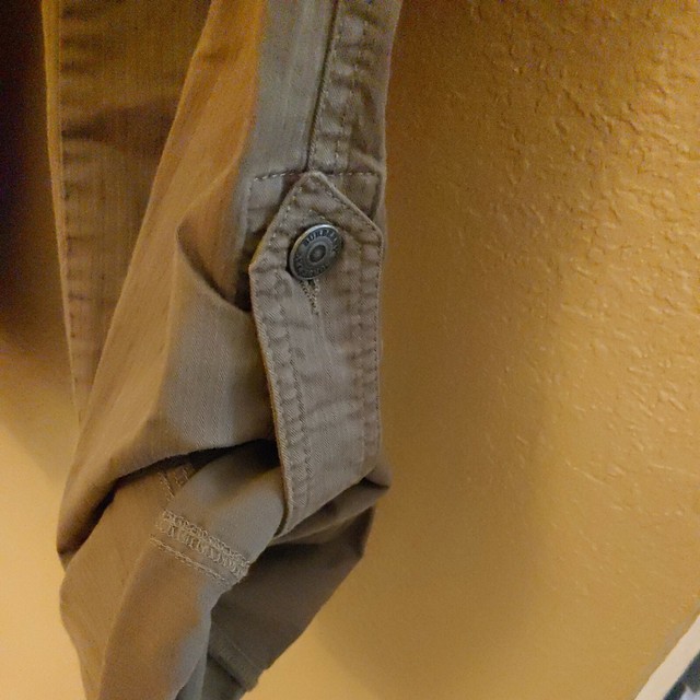BURBERRY London khaki cargo pants women UK 6/US 4 6 Tan long capri safari check for sale online