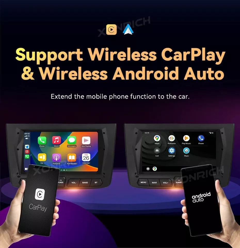 Autoradio Alfa Romeo Mito 2008-2012 Carplay-Androidauto 2GB+ 32GB, Trasera + OBD - Imagen 3 de 4