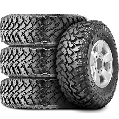 4 Tires Maxxis Buckshot Mudder II MT-764 LT 35X12.50R15 Load C 6 Ply M/T Mud
