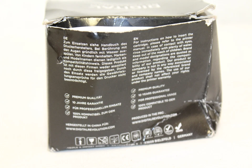 Digital Revolution PG-545 / CL-546 schwarz + farbig 30 ml Neu Rechnung MwSt - Bild 3 von 3