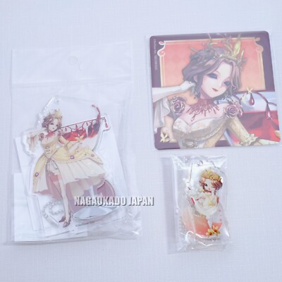 Identity V My Cocktail Blood Queen Acrylic stand Coaster Set of 3 New