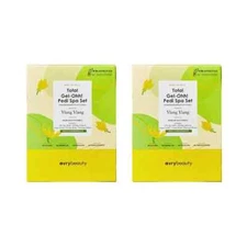 AVRYBEAUTY Total Gel-Ohh Pedicure Spa Set 2 pack, Ylang Ylang Scent, 5-Step...