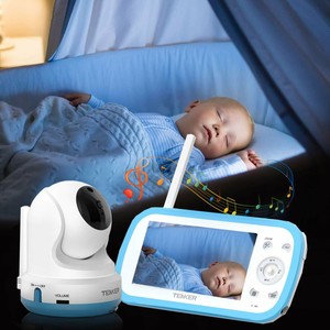Tenker Digital Sonido Activado Registro De Video Baby Monitor Con Pantalla De 4 3 Pulgadas Ebay