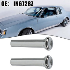 2pcs Door Lock Knobs In6728z For Gm Chevrolet Buick Pontiac Oldsmobile 1971-1988