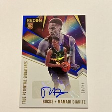 2020-21 Panini Recon - True Potential Signatures  #TPS-MMD Mamadi Diakite /49