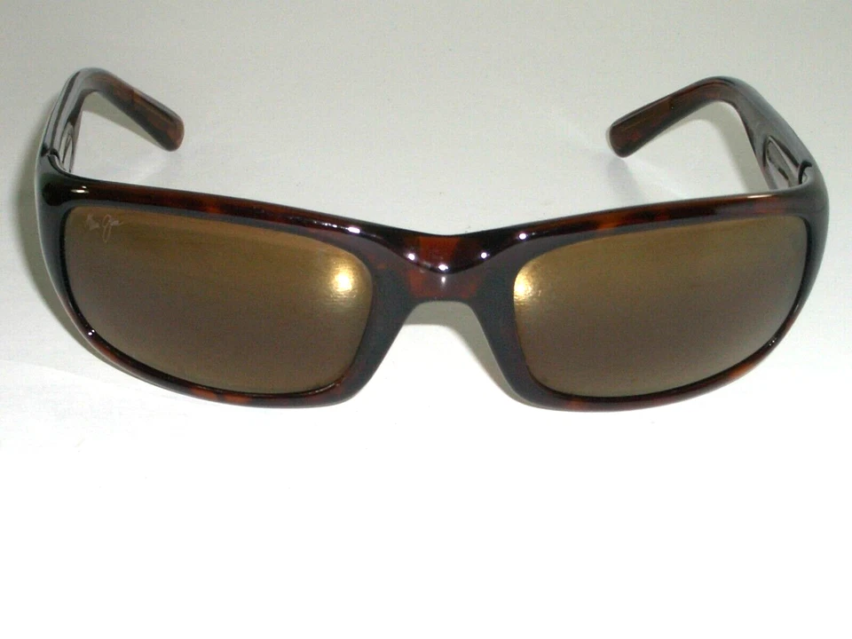 GAFAS DE SOL MAUI JIM MJ-103-10 DOBLE DEGRADADO RAYA MARRÓN TONO ROSA ENVOLTURAS Foto 2 de 4