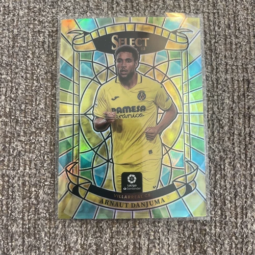 2022-23 Select La Liga Prizm Stained Glass Arnaut Danjuma Case Hit SSP