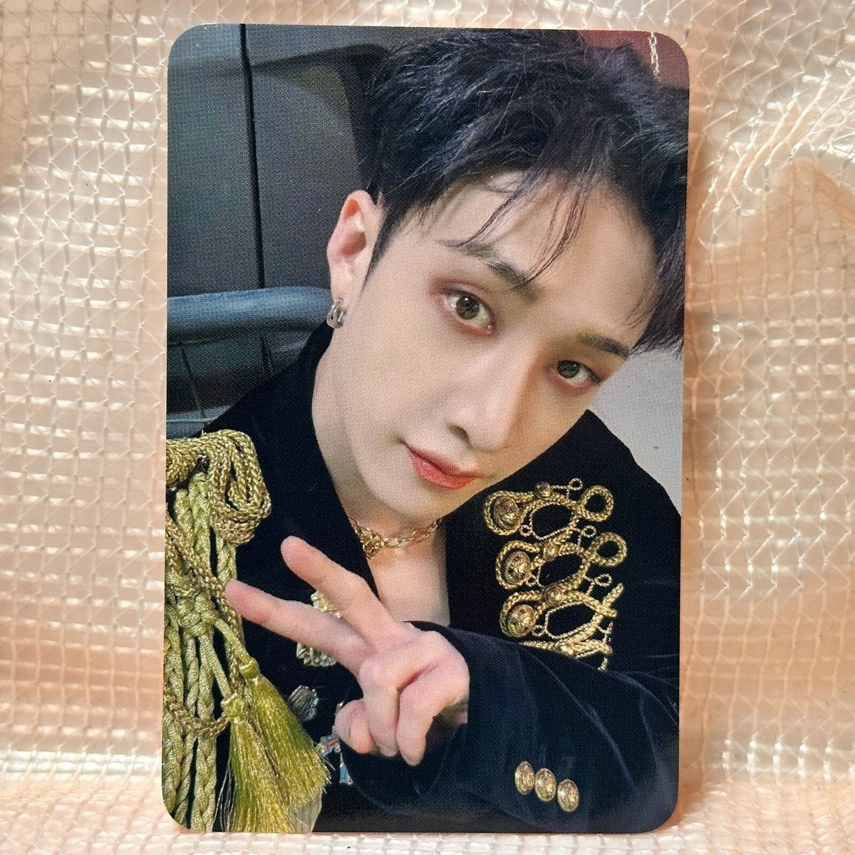 Bang Chan Official Yes24 Lucky Draw Photocard Stray Kids Rock Star