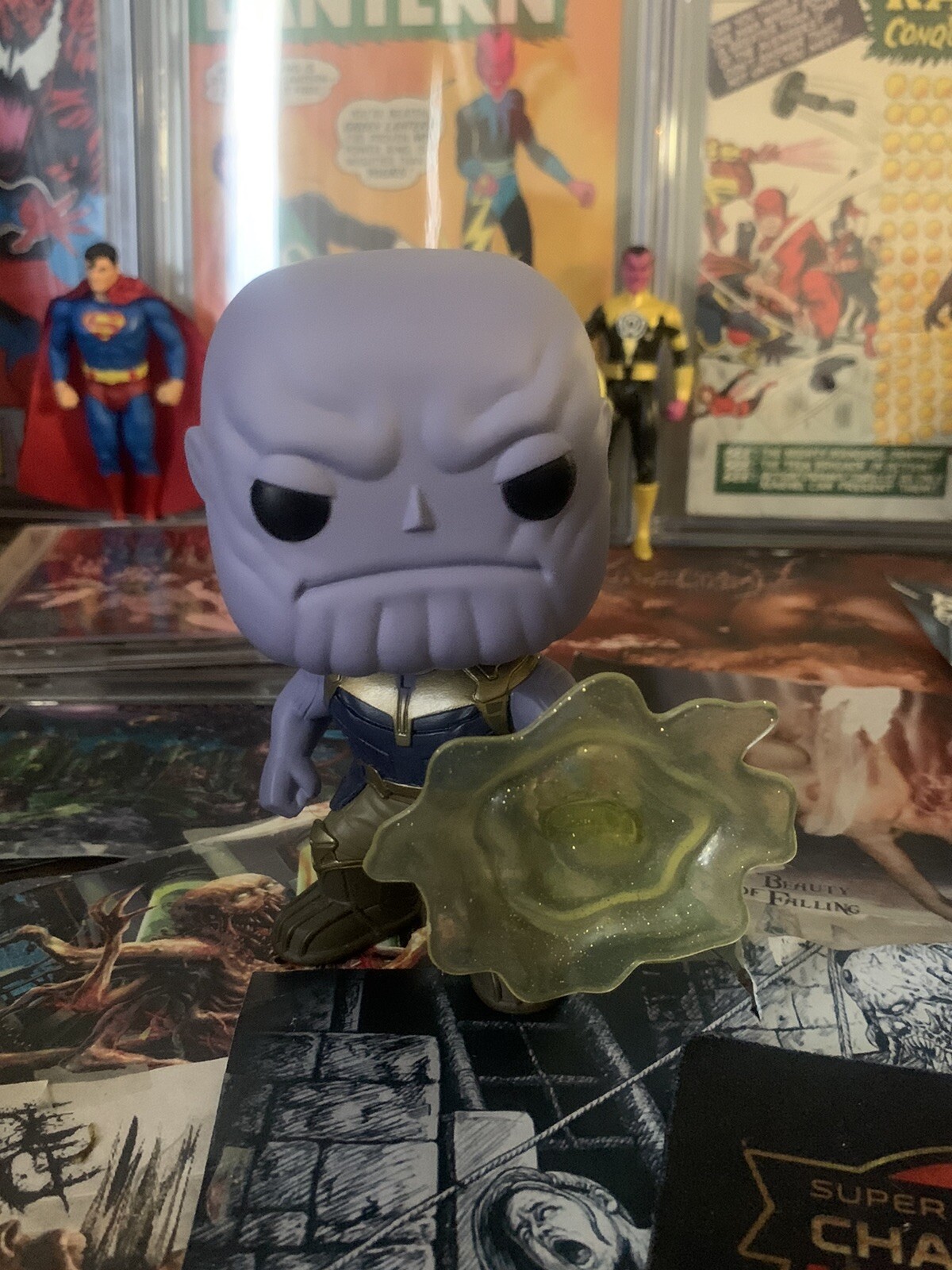 Funko Pop! Vinyl: Marvel - Thanos (Action Pose) - Walmart (Exclusive) #296