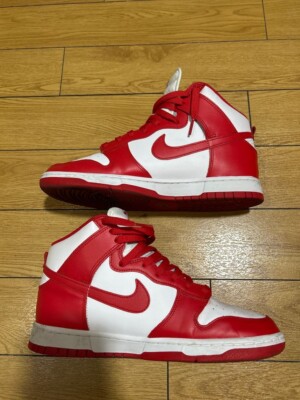 Dunk High Championship White & Red 27.5 【公式通販】