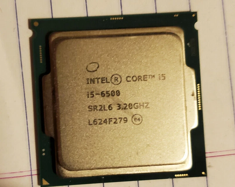 Intel Core i5-6500 Processor Model Single Core Processors 4 for