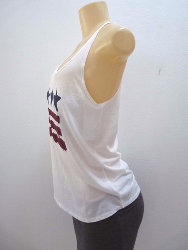 NEW VOLCOM SUMMER FLAG TANK TOP TEE SHIRT SMALL XX174 - Picture 2 of 3