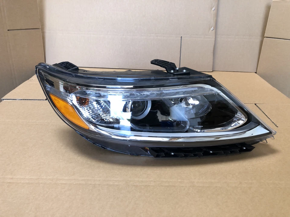 Juego de faros proyectores LED DRL para 2014 2015 Kia Sorento EX SX par izquierdo derecho Foto 3 de 4