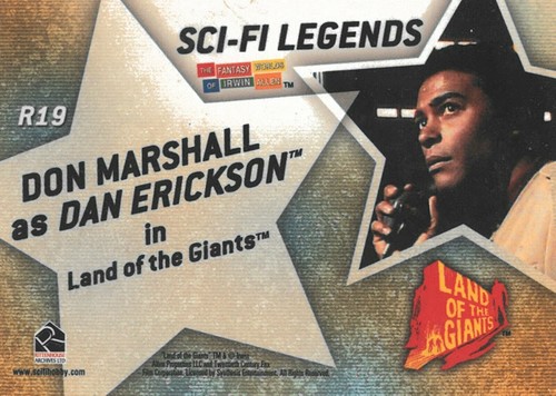 THE FANTASY WORLDS OF IRWIN ALLEN SCI-FI LEGENDS CHASE CARDS R1 TO R21 CHOOSE - Picture 47 of 49