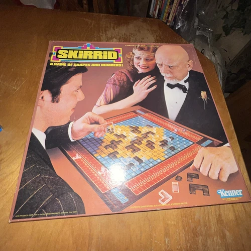 VINTAGE 1979 Skirrid Board Game by Kenner A Game Of Shapes And Numbers! Sealed