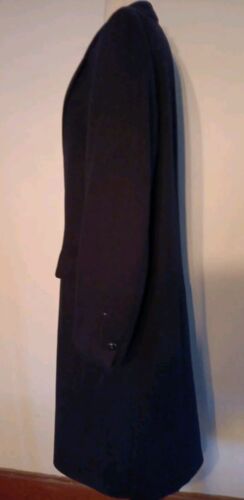 Raeligh Limited, Inc. Trenchcoat 100% Reine Schurwolle Navy Blau Herren - Bild 4 von 13