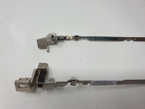 IBM ThinkPad T40 Hinges LCD LED Screen Support Brackets Set Left Right Genuine - Picture 10 of 11