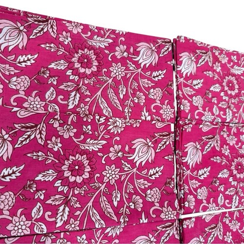 Sur La Table lotto di 8 tovaglioli da tavola rosa bianco stile boho 20 x 20 100% cotone - Foto 6 di 8