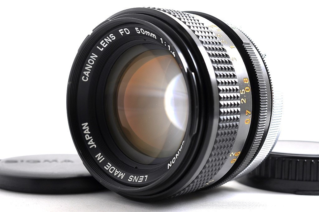 NEAR MINT＋】CANON FD 50mm F/1.4 S.S.C. SSC MF Standard Lens